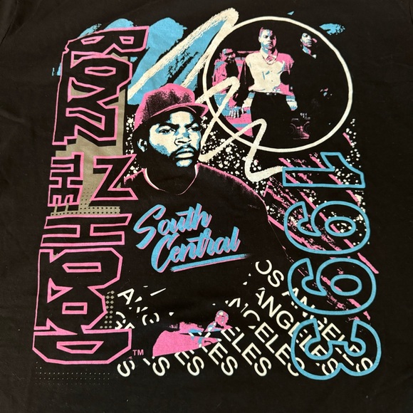 Retro Boyz In the Hood bright Color Tee - Picture 2 of 4